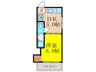 メゾン・ボヌールの物件間取画像